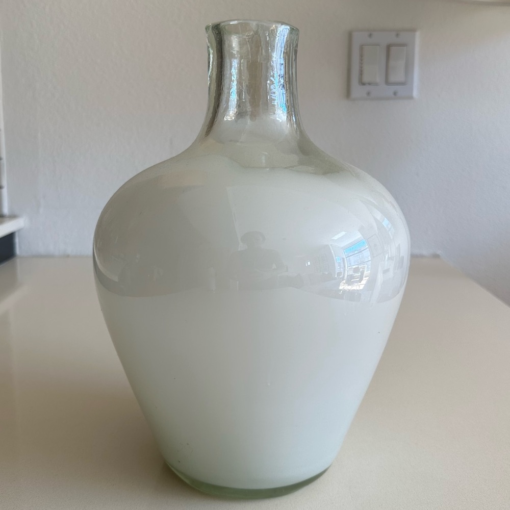 Iridescent Glass Vase